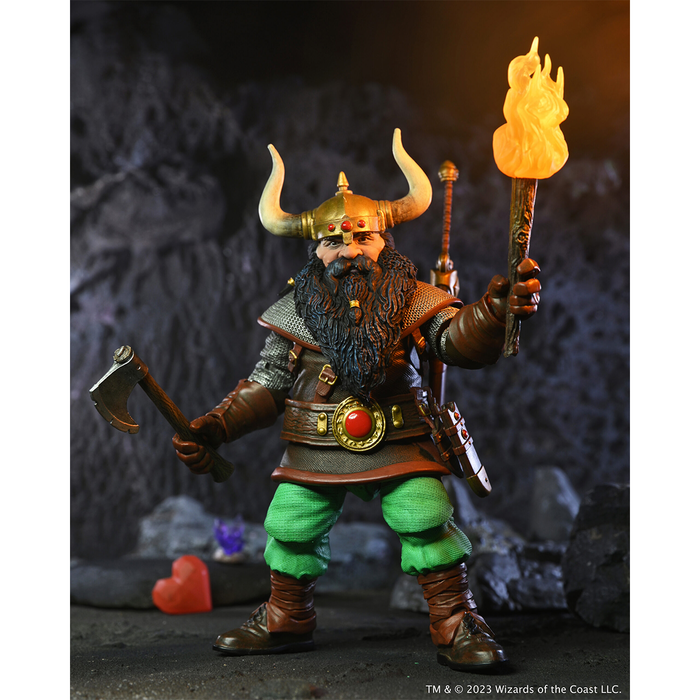 Dungeons & Dragons 7-Inch Scale Ultimate Elkhorn the Good Dwarf Fighter Action Figure