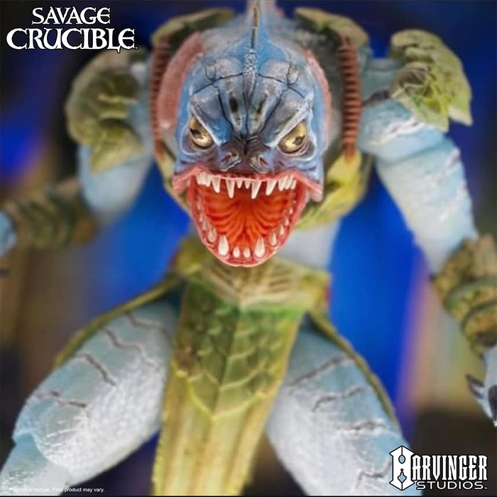 Savage Crucible Fathom Scout Pirahnoid Action Figure