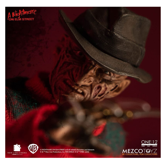 Mezco One:12 Collective Nightmare on Elm Street: Freddy Krueger