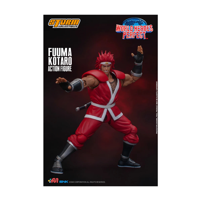 World Heroes Perfect - Fuuma Kotaro 1/12 Scale Action Figure