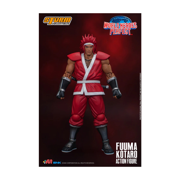 World Heroes Perfect - Fuuma Kotaro 1/12 Scale Action Figure