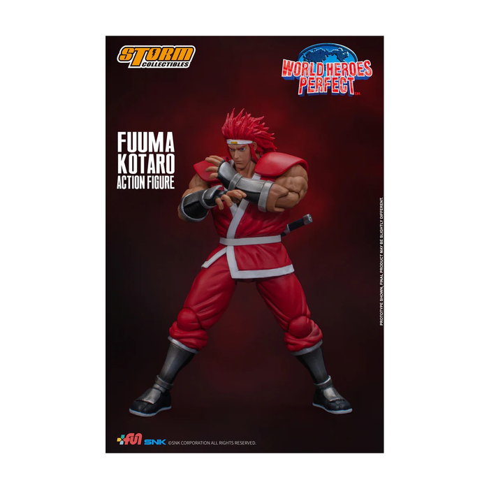 World Heroes Perfect - Fuuma Kotaro 1/12 Scale Action Figure
