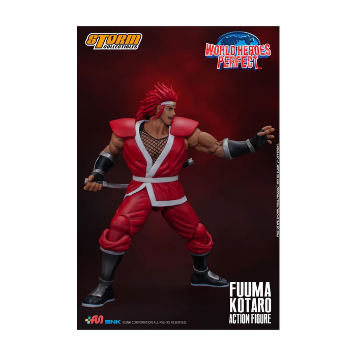 World Heroes Perfect - Fuuma Kotaro 1/12 Scale Action Figure
