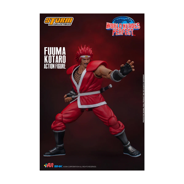 World Heroes Perfect - Fuuma Kotaro 1/12 Scale Action Figure