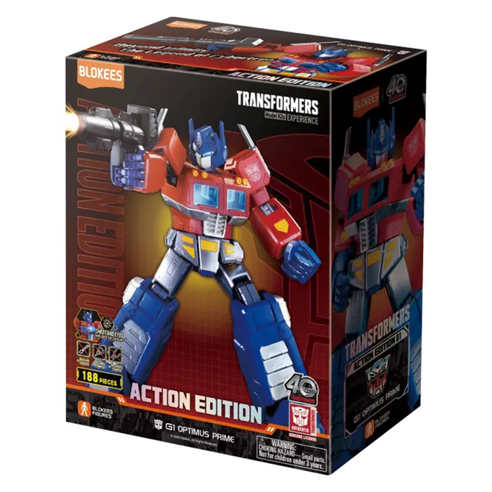 Blokees Transformers Action Edition G1 Optimus Prime Model Kit