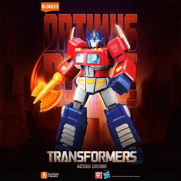 Blokees Transformers Action Edition G1 Optimus Prime Model Kit