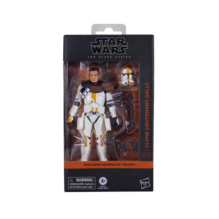 Star Wars The Black Series Clone Lieutenant Galle 6-Inch Action Figure
