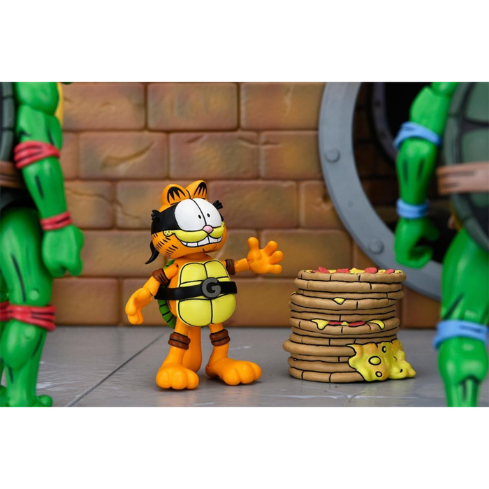Teenage Mutant Ninja Turtles (Archie Comics) x Garfield - Ultimate Garfello with Odie 7-Inch Scale Action Figure