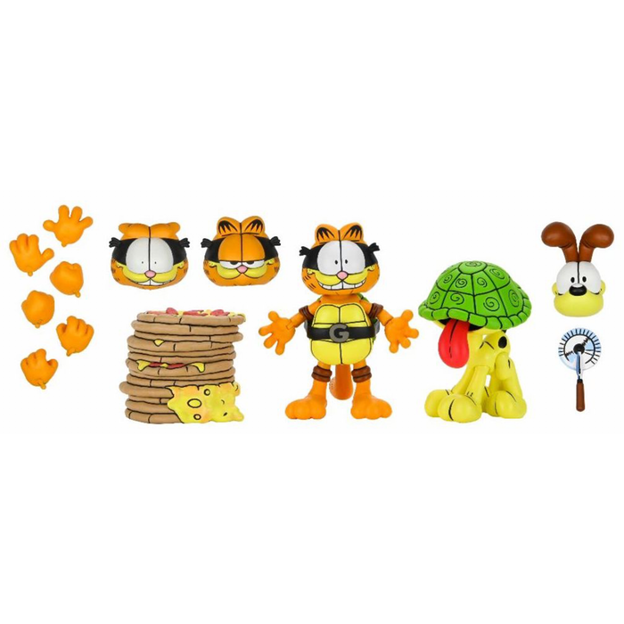 Teenage Mutant Ninja Turtles (Archie Comics) x Garfield - Ultimate Garfello with Odie 7-Inch Scale Action Figure