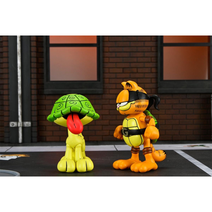 Teenage Mutant Ninja Turtles (Archie Comics) x Garfield - Ultimate Garfello with Odie 7-Inch Scale Action Figure