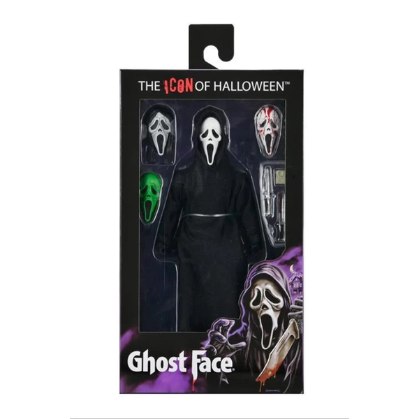 Ghost Face - 8-Inch Clothed Ghost Face Action Figure — Chubzzy