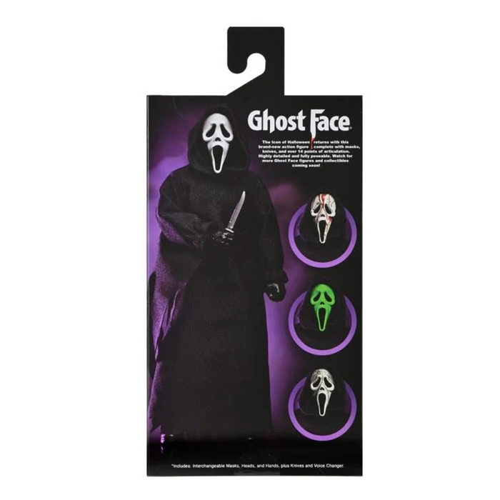 Ghost Face - 8-Inch Clothed Ghost Face Action Figure — Chubzzy Ghost Face - 8-Inch Clothed Ghost Face Action Figure — Chubzzy