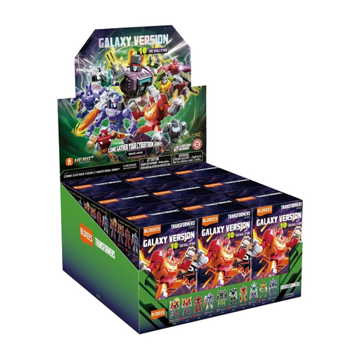Blokees Transformers Galaxy Version 10 One Shall Stand Box Set (9 Individually Boxed Kits)