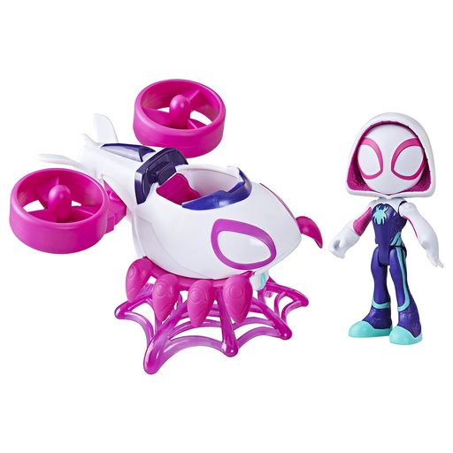 Marvel Spidey and His Amazing Friends Ghost Spider Copter Set