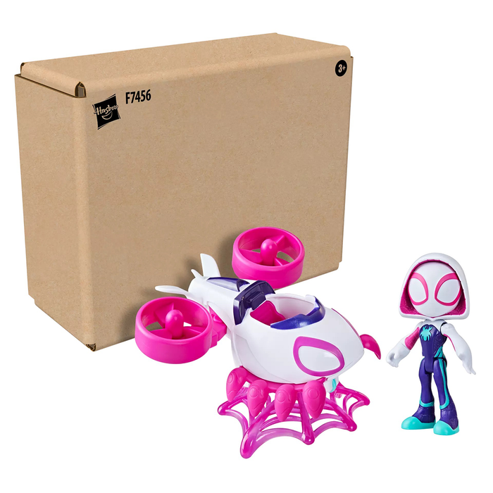 Marvel Spidey and His Amazing Friends Ghost Spider Copter Set