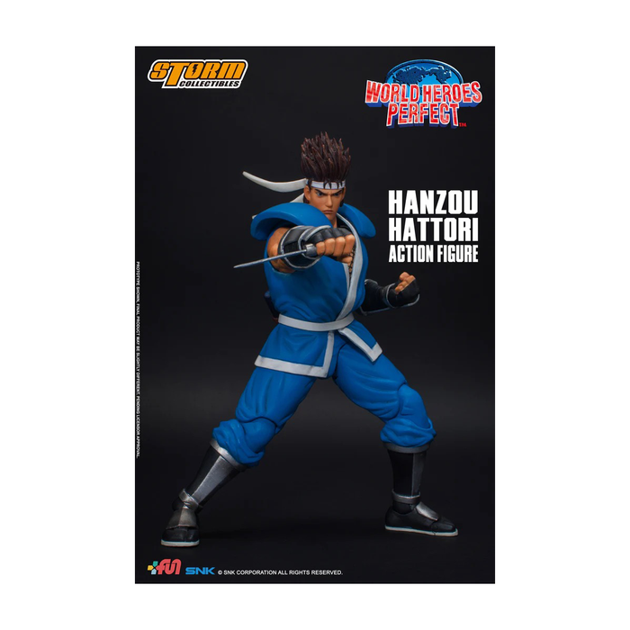 World Heroes Perfect - Hanzou Hattori 1/12 Scale Action Figure