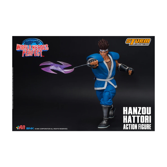 World Heroes Perfect - Hanzou Hattori 1/12 Scale Action Figure