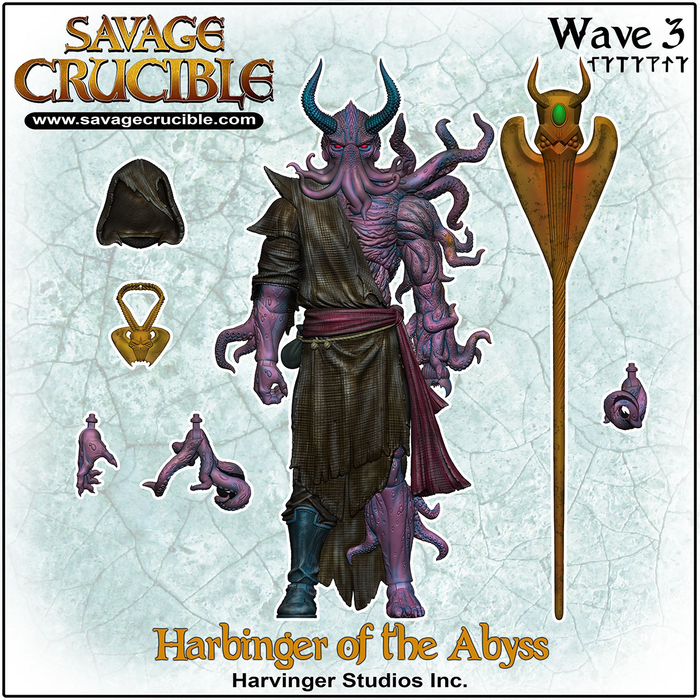 Savage Crucible Harbinger of the Abyss Action Figure