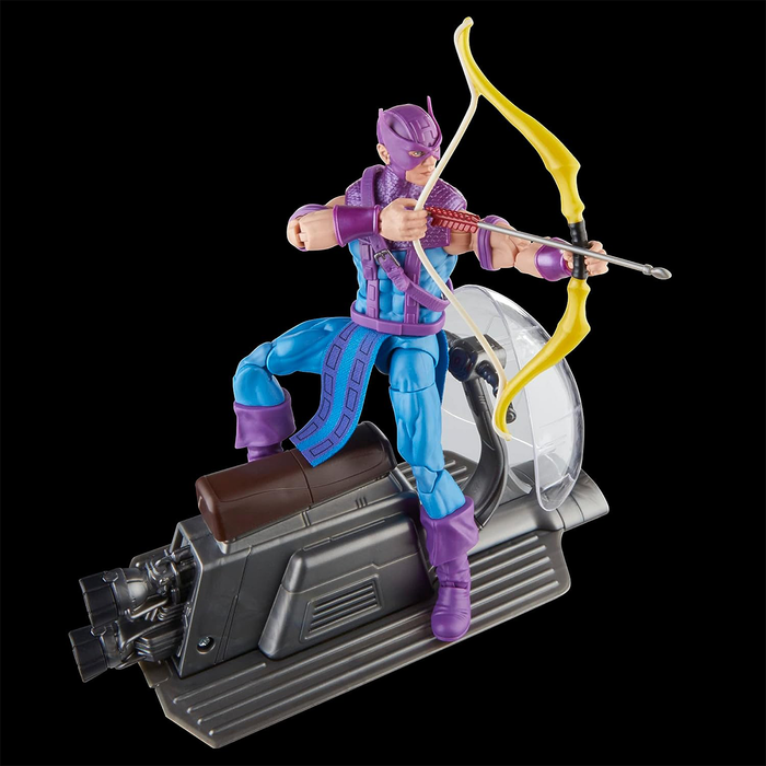 Marvel Legends Series Avengers 60th Anniversary Hawkeye with Sky-Cycle 6-Inch Action Figure and Vehicle