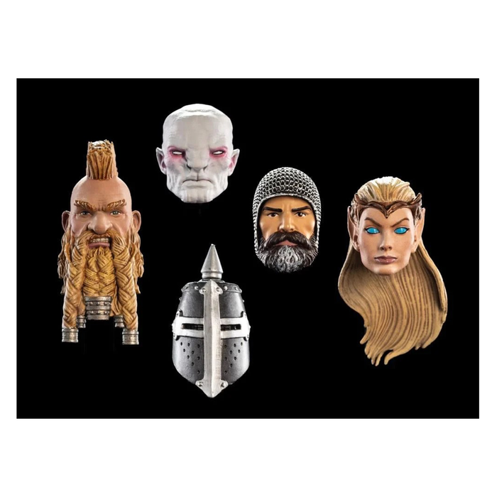 Mythic Legions: The Roleplaying Game Set of 5 Heads Pack