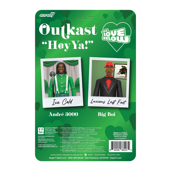 OutKast ReAction Wave 4 OutKast (Hey Ya!) Figure 2-Pack