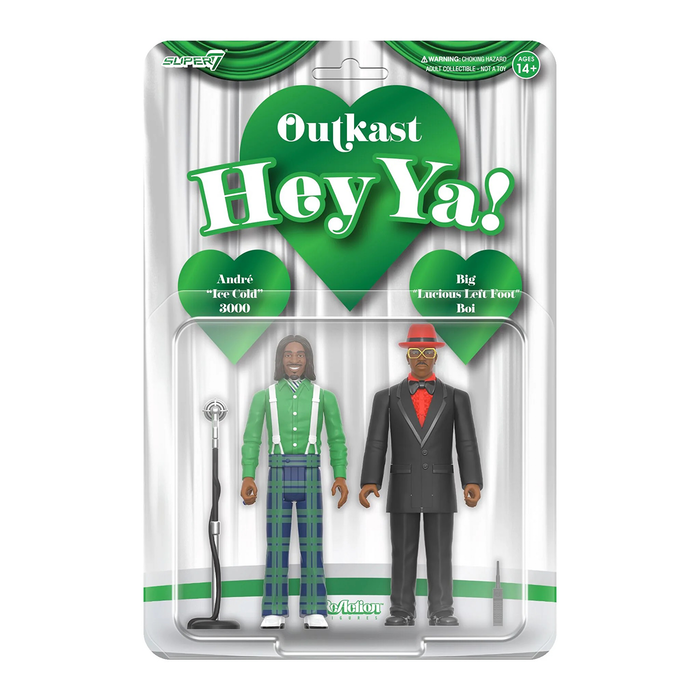 OutKast ReAction Wave 4 OutKast (Hey Ya!) Figure 2-Pack