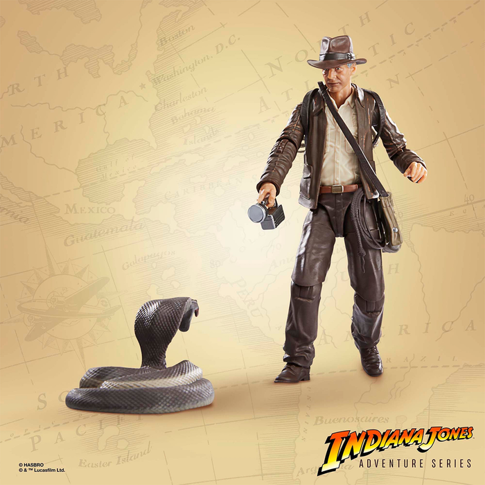 Indiana Jones Adventure Series Indiana Jones (Dial of Destiny) 6-Inch Action Figure