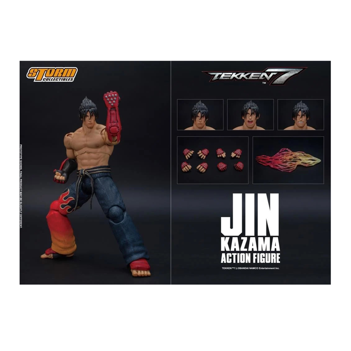 Tekken 7 Jin Kazama 1/12 Scale Action Figure