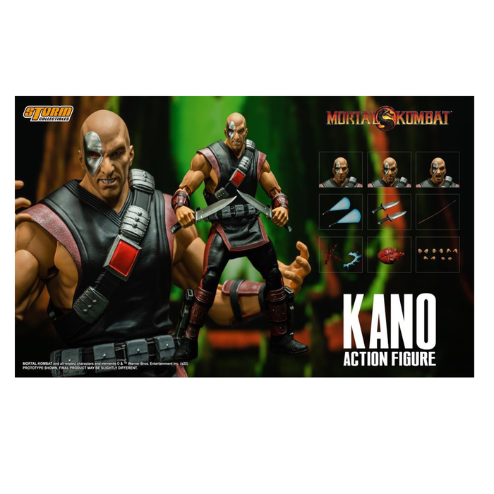 Mortal Kombat - Kano 1/12 Scale Action Figure