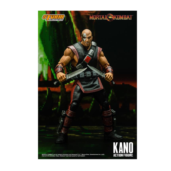 Mortal Kombat - Kano 1/12 Scale Action Figure