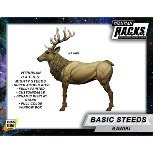 Mighty Steeds Kawiki - Elk Action Figure