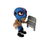Legends of Lucha Libre - Luchacitos Konnan (Blue Suit) 3-Inch Mini Action Figure