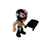 Legends of Lucha Libre - Luchacitos Konnan (Black Suit) 3-Inch Mini Action Figure