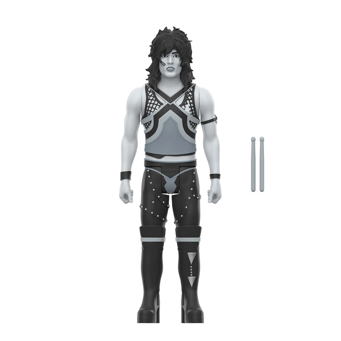 Motley Crue Wave 2 Tommy Lee (Shout At The Devil - Black & White) ReAction Figure