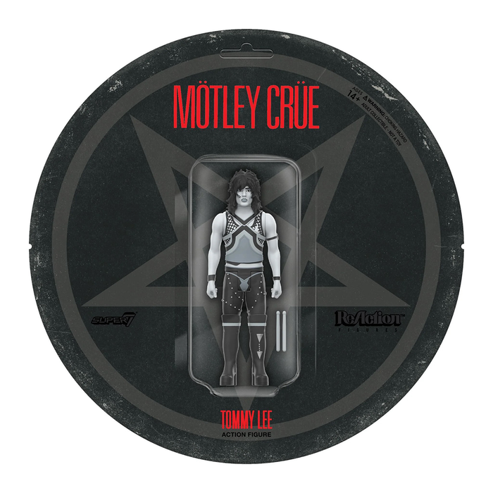 Motley Crue Wave 2 Tommy Lee (Shout At The Devil - Black & White) ReAction Figure