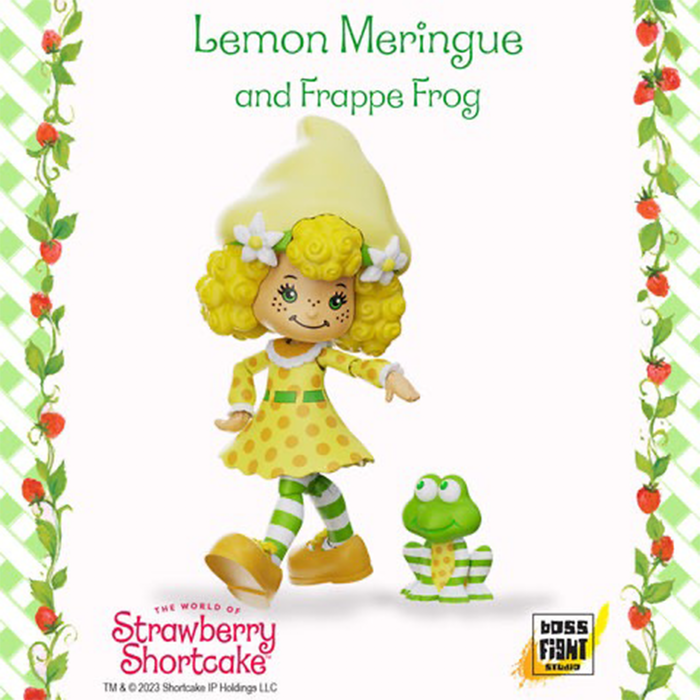 Strawberry Shortcake 6-Inch Lemon Meringue with Frappe Frog Figure