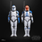 Star Wars The Black Series Phase 1 Clone Trooper Lieutenant & 332nd Ahsoka's Clone Trooper Action Figure 2-Pack