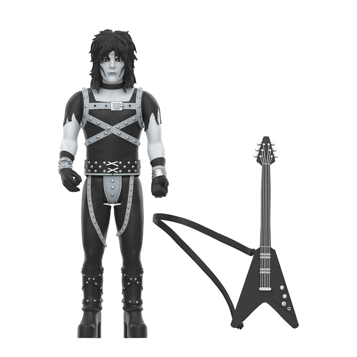 Motley Crue Wave 2 Mick Mars (Shout At The Devil - Black & White) ReAction Figure
