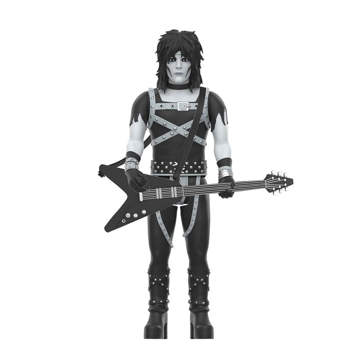 Motley Crue Wave 2 Mick Mars (Shout At The Devil - Black & White) ReAction Figure