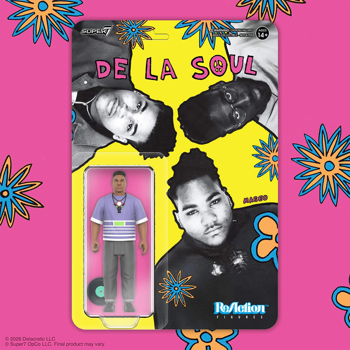 De La Soul ReAction Wave 1 Vincent "Maseo" Mason (Me, Myself & I) Figure