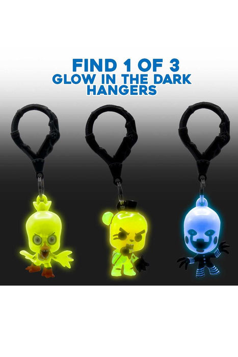 Five Nights at Freddy’s® 4-Inch Plush Backpack Hangers