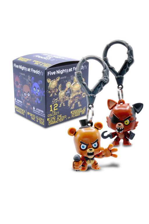 Five Nights at Freddy’s® 4-Inch Plush Backpack Hangers