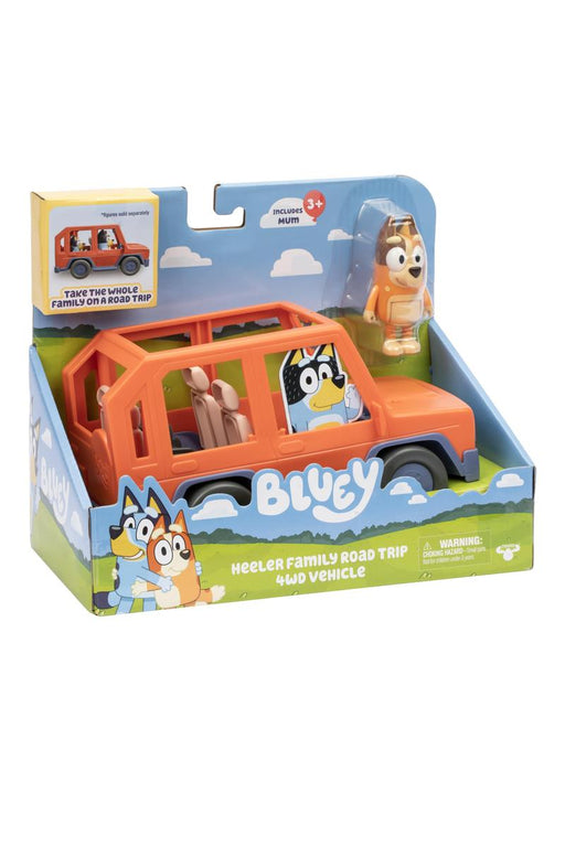Bluey™ Heeler Family Road Trip 4WD Vehicle with Chilli Mum Figure