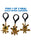 Five Nights at Freddy’s® 4-Inch Plush Backpack Hangers