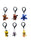 Five Nights at Freddy’s® 4-Inch Plush Backpack Hangers