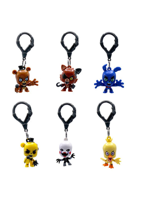 Five Nights at Freddy’s® 4-Inch Plush Backpack Hangers