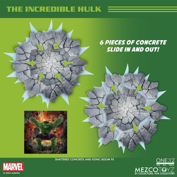 Mezco One:12 Collective The Incredible Hulk Action Figure