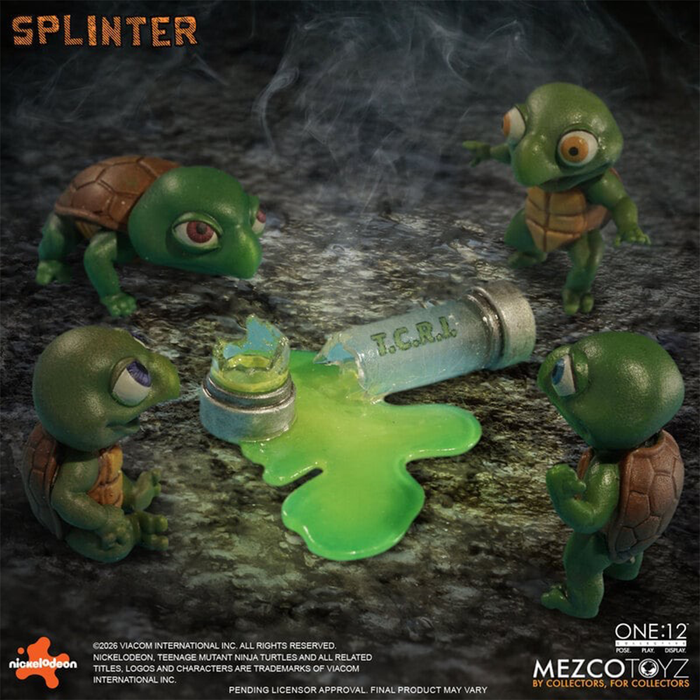 Mezco One:12 Collective Splinter Action Figure
