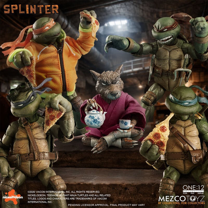 Mezco One:12 Collective Splinter Action Figure