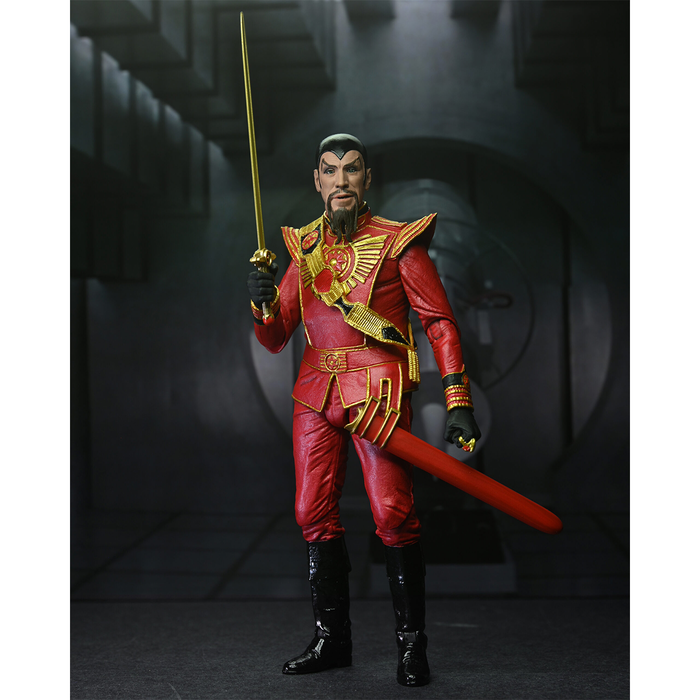 Flash Gordon (1980) Ultimate Ming (Red Military Outfit) 7-Inch Scale Action Figure